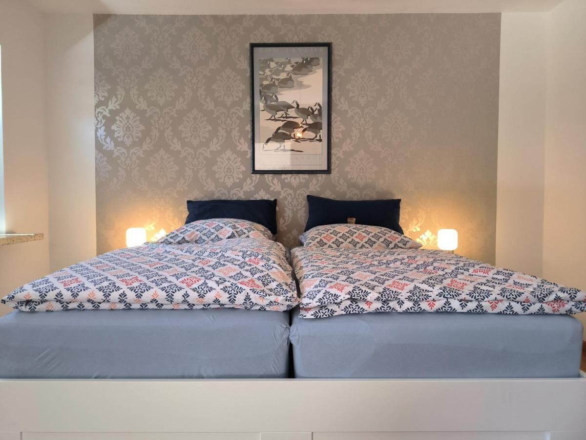 Ferienwohnung Zwischen Den Meeren - Schoene Und Gemuetliche Fewo Mit Garten Dorpstedt Buitenkant foto